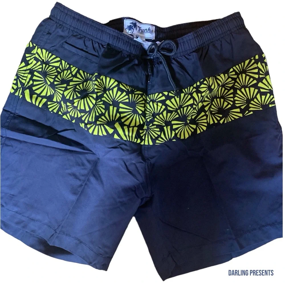 Trunks San O Board Shorts Men Color Navy Size M